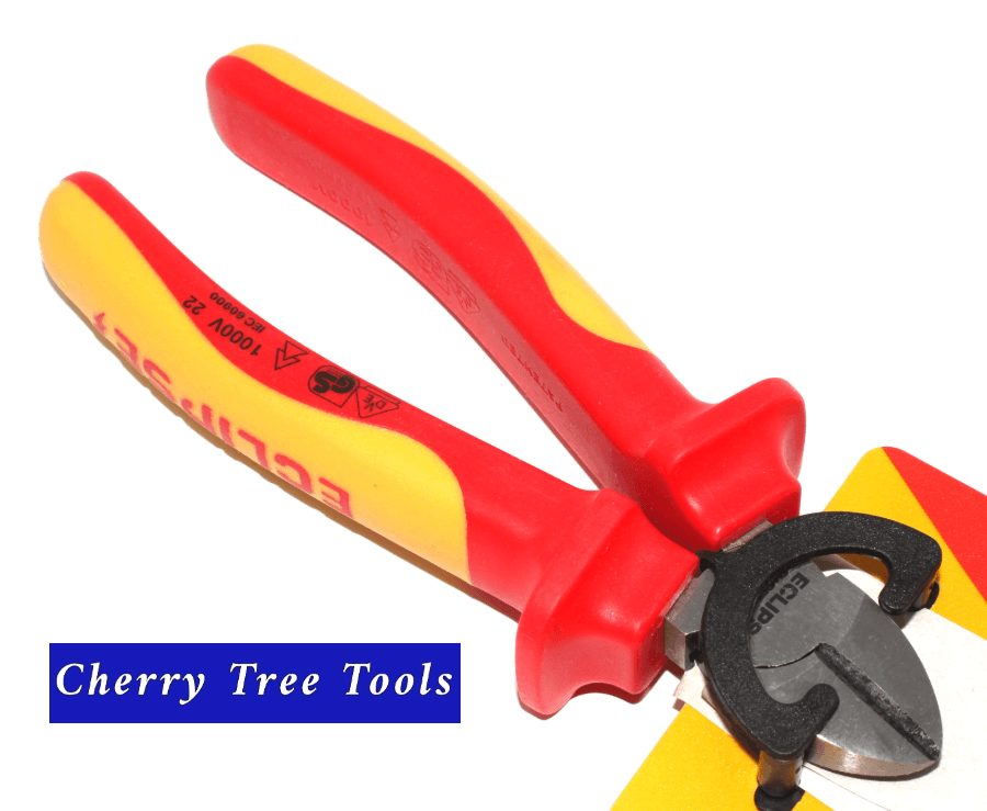 Pliers and Nippers Hand Tools Collection featuring red and yellow cutting-edge pliers from Cherry Tree Tools.
