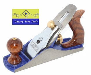 Planes & Spokeshaves - woodworking tools: close-up of an advanced plane by Cherry Tree Tools showcasing precision craftsmanship.