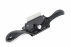 Spear & Jackson Cabinet Scraper with knurled silver cutter retaining screw and black gloss finish on a white background
