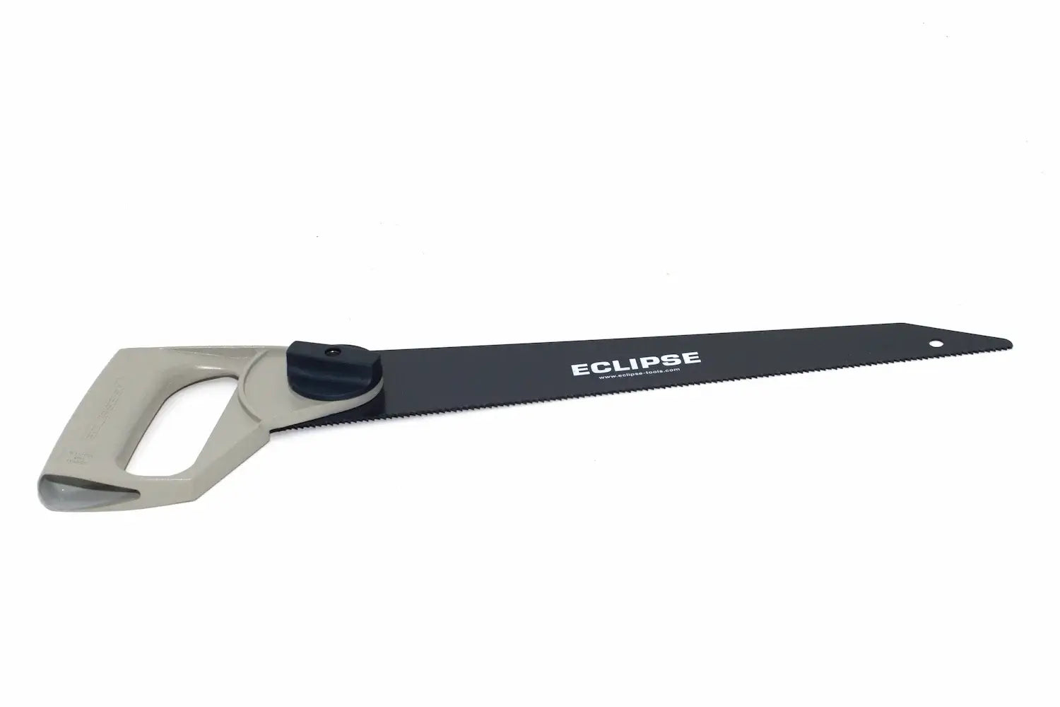 Eclipse Professional General Purpose Saw by Cherry Tree Tools, grey and dark blue, die cast metal handle