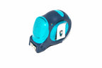 Eclipse Professional 5m Tape Measure by Cherry Tree Tools, soft grip handle in dark navy and turquoise