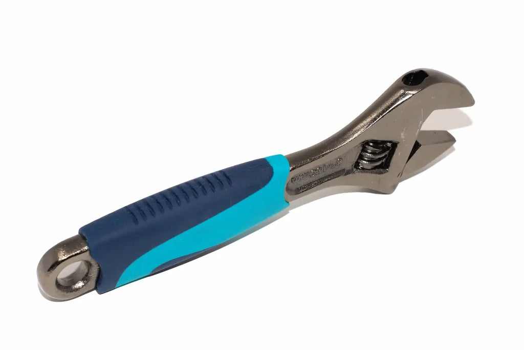 Eclipse Professional Adjustable Wrench 6 inch by Cherry Tree Tools, chrome vanadium steel with worm gear