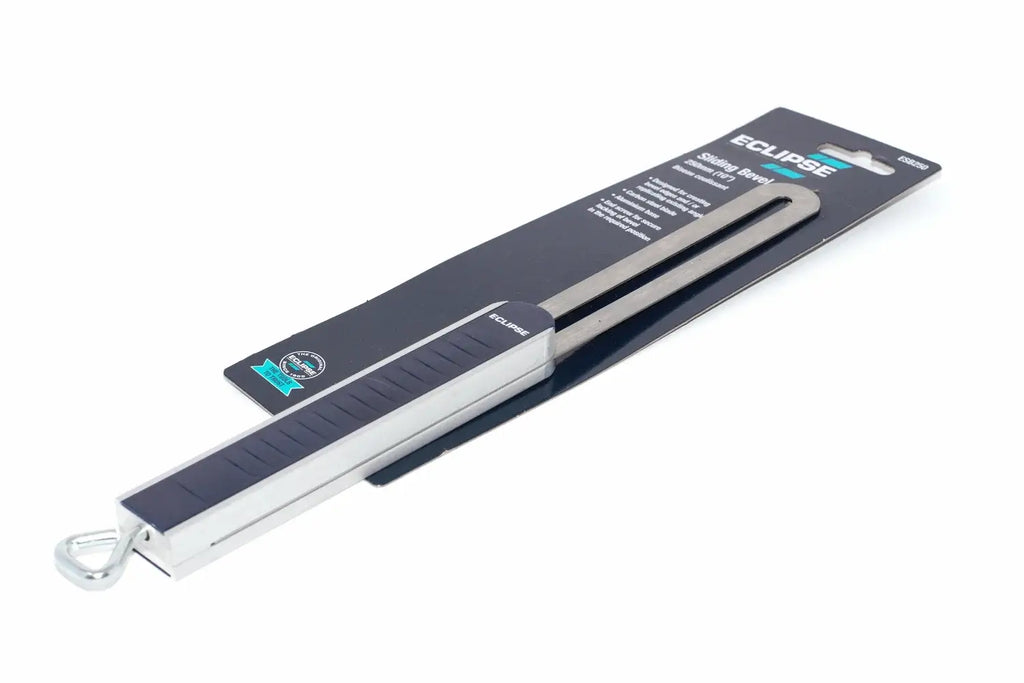 Eclipse Professional 250mm Sliding Bevel by Cherry Tree Tools, steel sliding bevel with locking screw for angle retention