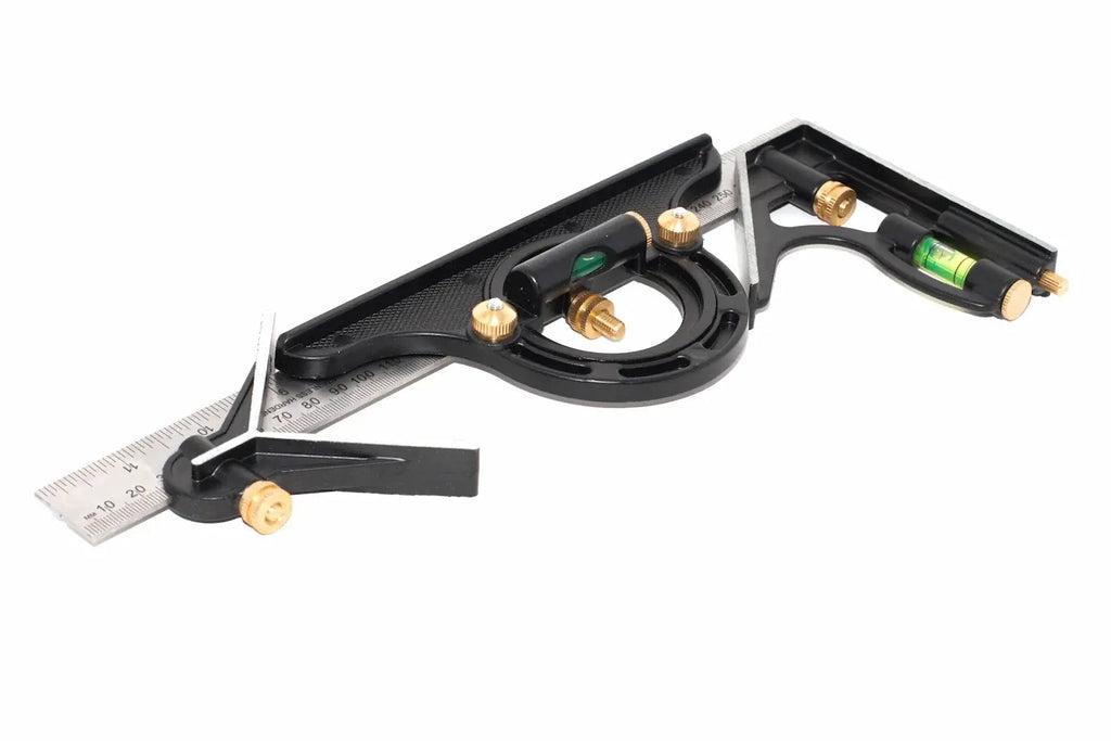 Eclipse Professional Combination Set featuring a 300mm stainless steel ruler and durable alloy heads for precise measurements.