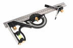 Eclipse Professional Combination Set measuring and marking square with stainless steel ruler and durable alloy heads.