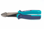 Eclipse 8" Diagonal Cutting Nippers- heavy duty by Cherry Tree Tools, blue soft grip ergonomic handles