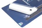 Eclipse Professional Padsaw by Cherry Tree Tools with diecast metal handle, blue and silver precision woodworking saw