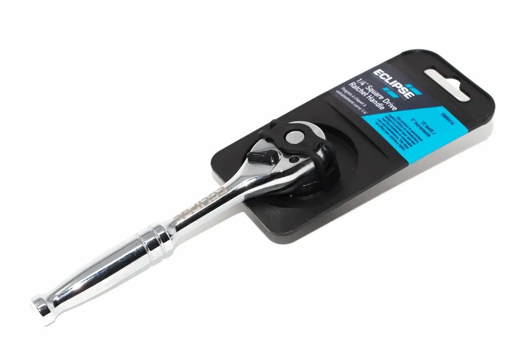 Eclipse Professional Ratchet Handle 14 inch Drive by Cherry Tree Tools, chrome vanadium steel, quick release