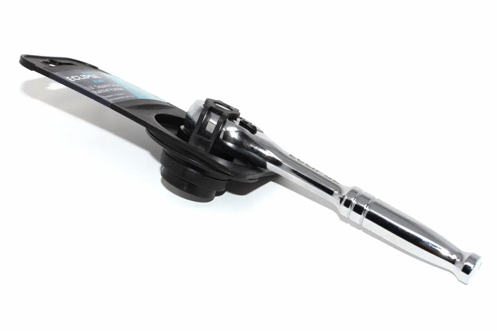 Eclipse Professional Ratchet Handle 14 inch drive by Cherry Tree Tools, chrome vanadium steel, quick release button