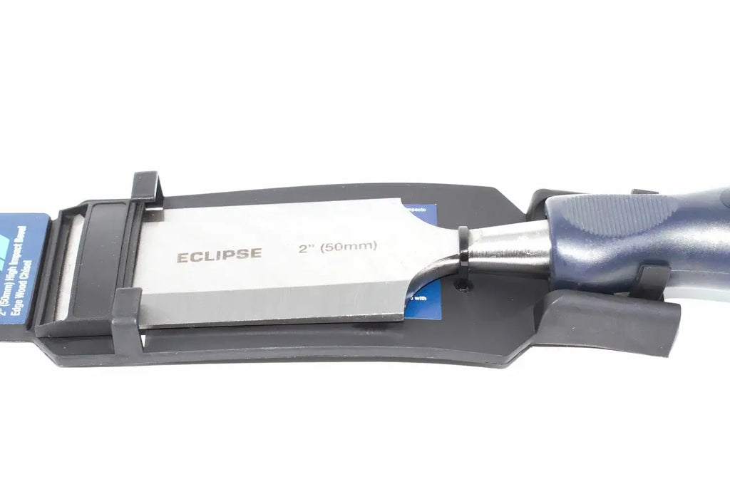 Eclipse Professional 2" wood chisel bevel edge by Cherry Tree Tools with hardened chrome vanadium steel blade