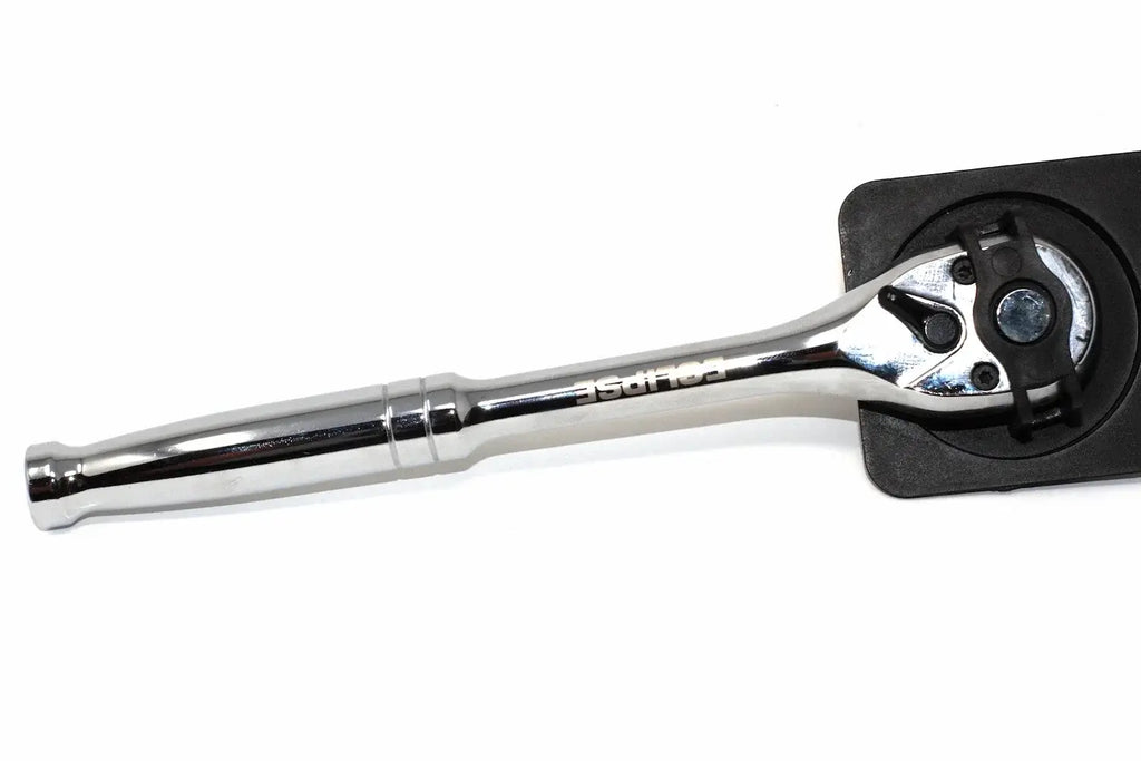Eclipse Professional Ratchet handle 38 inch drive by Cherry Tree Tools, polished chrome vanadium steel