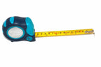 Eclipse Professional 5m tape measure by Cherry Tree Tools in blue and black with soft grip handle