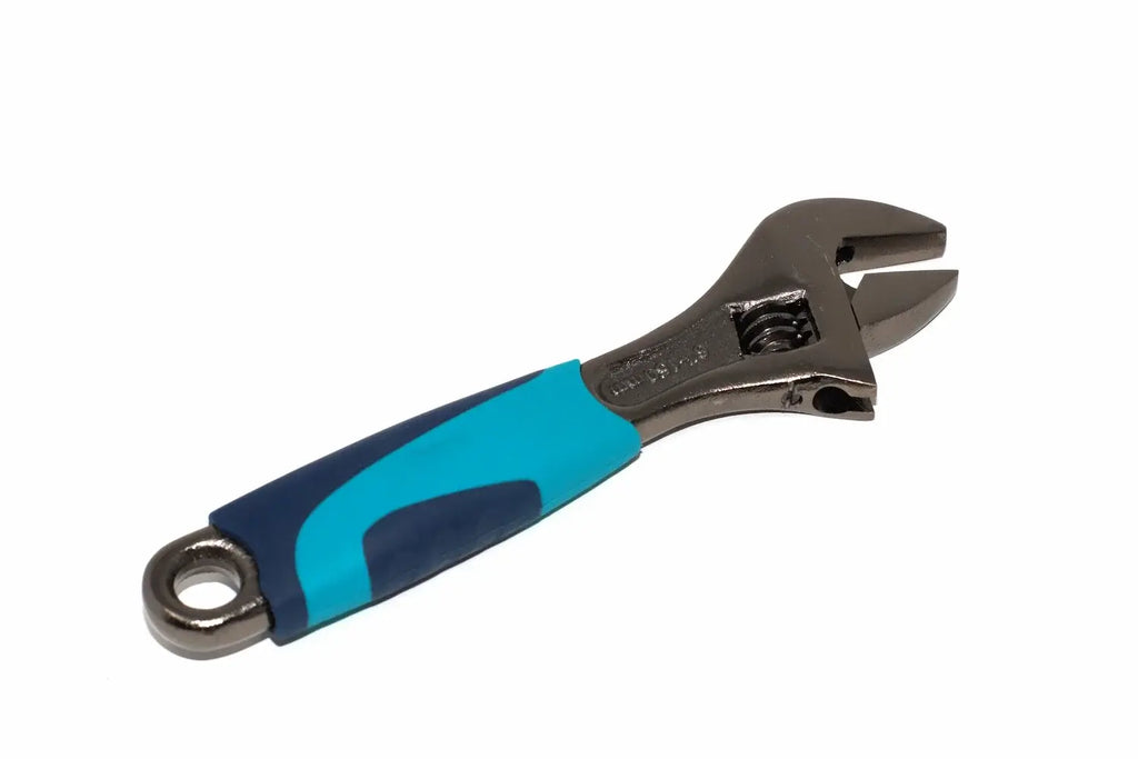 Eclipse Professional Adjustable Wrench 6 inch by Cherry Tree Tools, chrome vanadium steel with worm gear