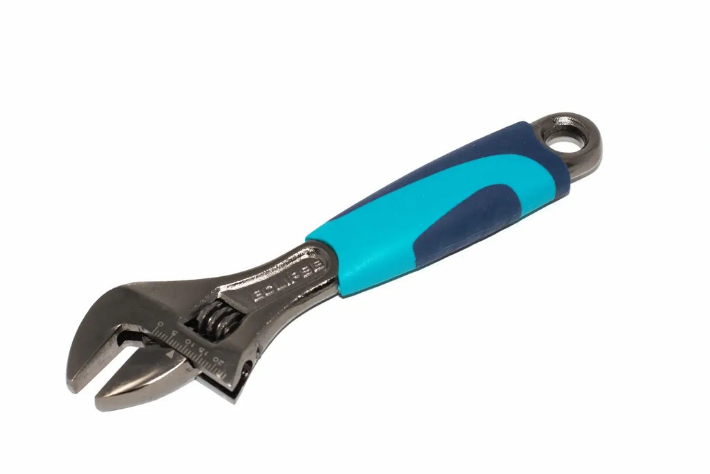 Eclipse Professional Adjustable Wrench 6 inch by Cherry Tree Tools in chrome vanadium steel with worm gear
