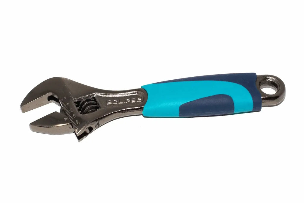 Eclipse Professional Adjustable Wrench 6 inch Cherry Tree Tools chrome vanadium steel with worm gear mechanism