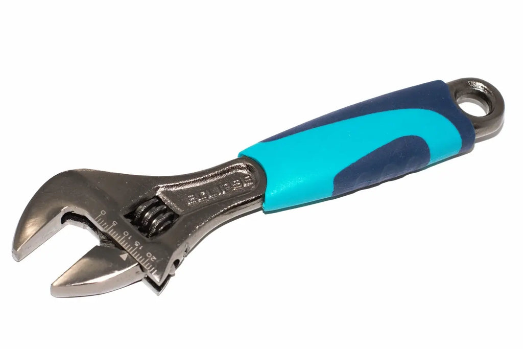 Eclipse Professional Adjustable Wrench 6 inch Cherry Tree Tools chrome vanadium steel with worm gear mechanism