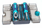 Eclipse 78pc Mini Socket Insert Bit Set by Cherry Tree Tools, 1 4 inch drive kit in blue and silver