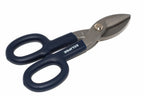 Eclipse Professional 7" Tin Snips by Cherry Tree Tools in blue with hardened steel cutting jaws