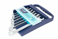 Eclipse Combination Spanner Set by Cherry Tree Tools, chrome vanadium steel, supplied in a storage rack