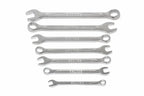 Eclipse Combination Spanner Set by Cherry Tree Tools chrome vanadium steel with open and ring ends
