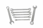 Eclipse Combination Spanner Set by Cherry Tree Tools chrome vanadium steel with open and ring ends
