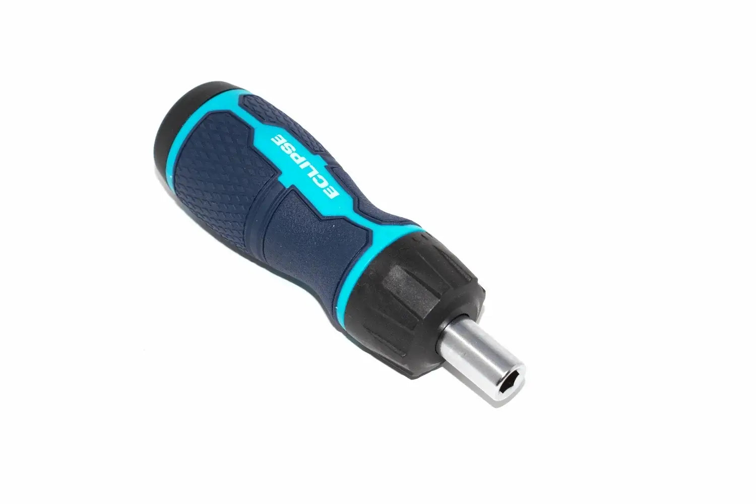 Eclipse 7pc Ratchet Screwdriver Set ergonomic handle and adjustable ratchet mechanism for versatile applications.