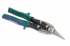 Eclipse Professional Tin Snips Right Hand Cut by Cherry Tree Tools, green and black with spring loaded handles