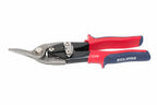 Eclipse Tin Snips Left Hand Cut by Cherry Tree Tools, left-cut aviation tin snips with red and blue grips