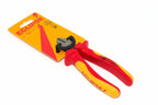 Eclipse Professional VDE Side Cut Pliers by Cherry Tree Tools, red and yellow insulated handles for electrical work