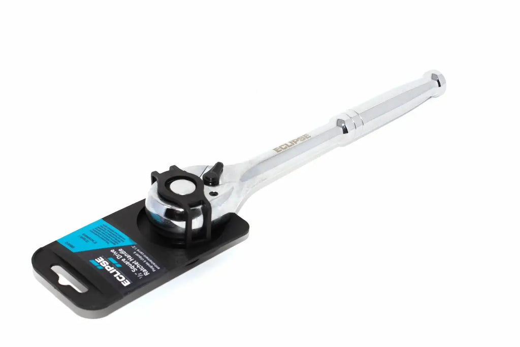 Eclipse Professional Ratchet Handle 1 2 inch drive by Cherry Tree Tools in chrome vanadium steel with quick release