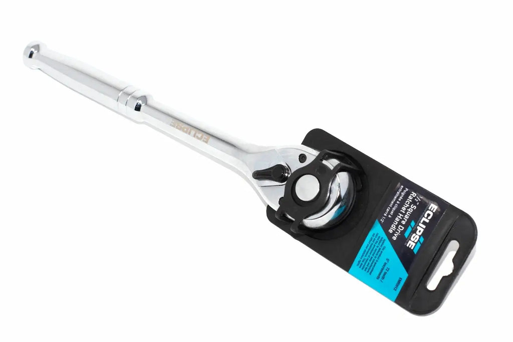 Eclipse Professional Ratchet Handle 12 inch Drive by Cherry Tree Tools chrome vanadium steel with quick release button