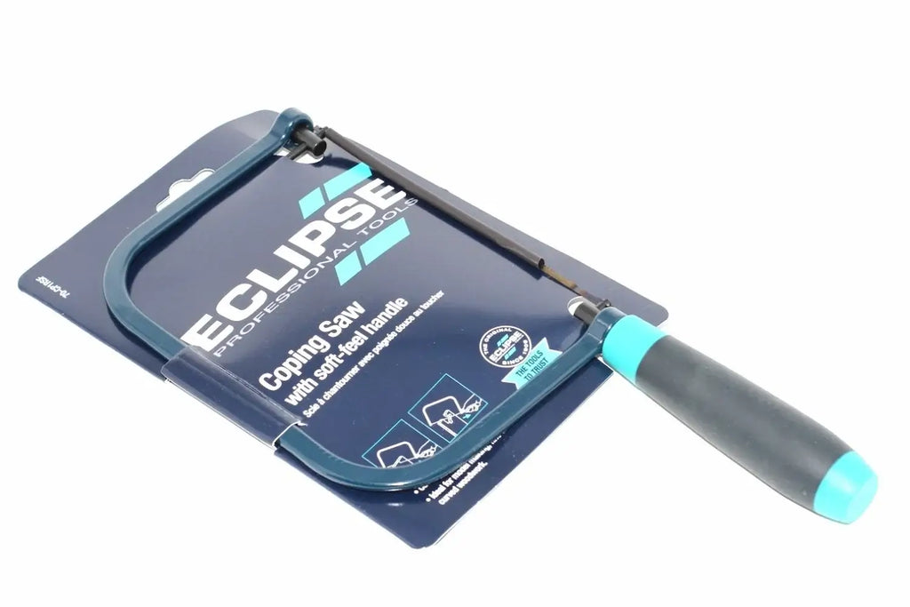 Cherry Tree Tools Eclipse Professional Coping Saw with 14tpi blade, fine-tooth for detailed curved cuts