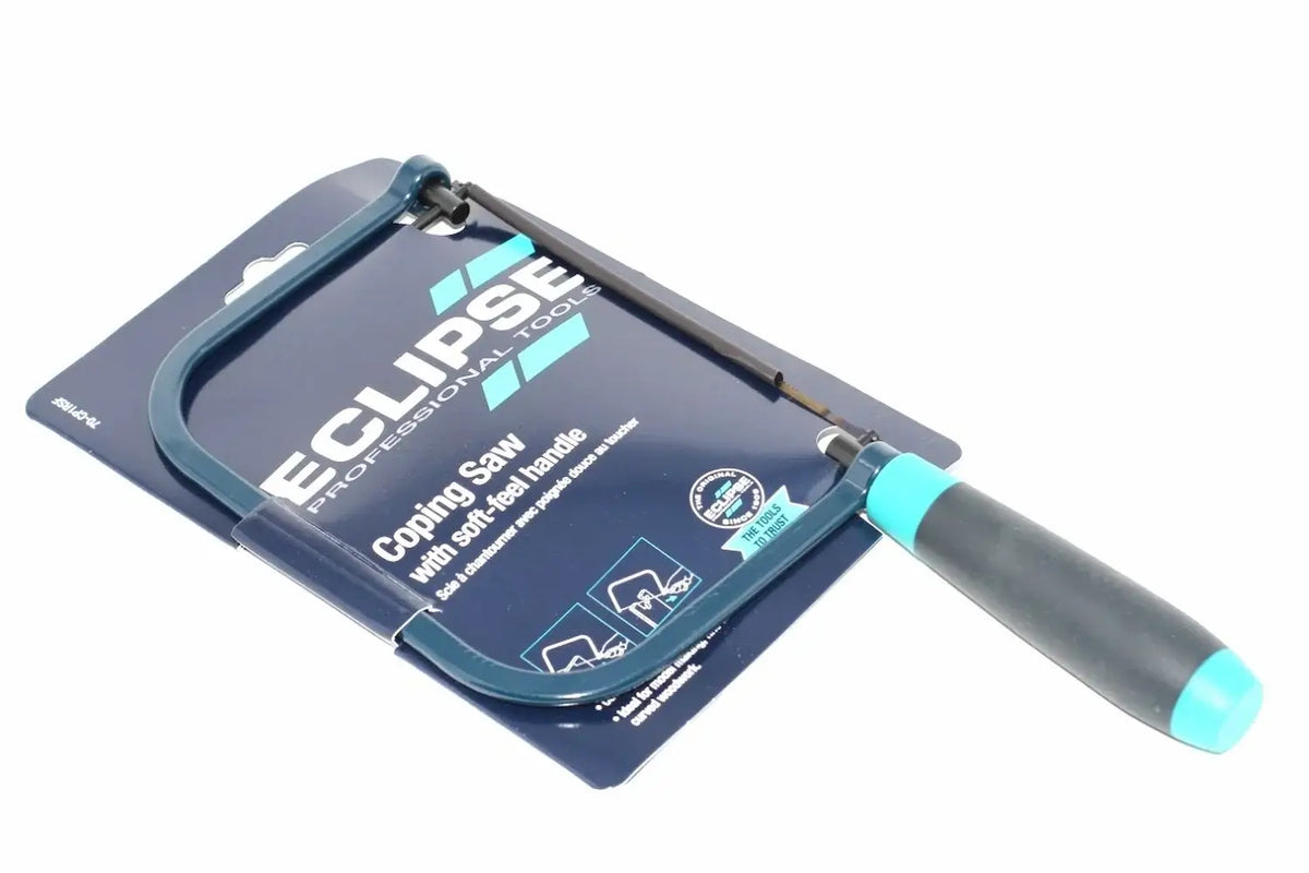 Cherry Tree Tools Eclipse Professional Coping Saw with 14tpi blade, fine-tooth for detailed curved cuts