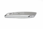 Eclipse Professional Utility Knife by Cherry Tree Tools, silver zinc alloy body with retractable blade mechanism