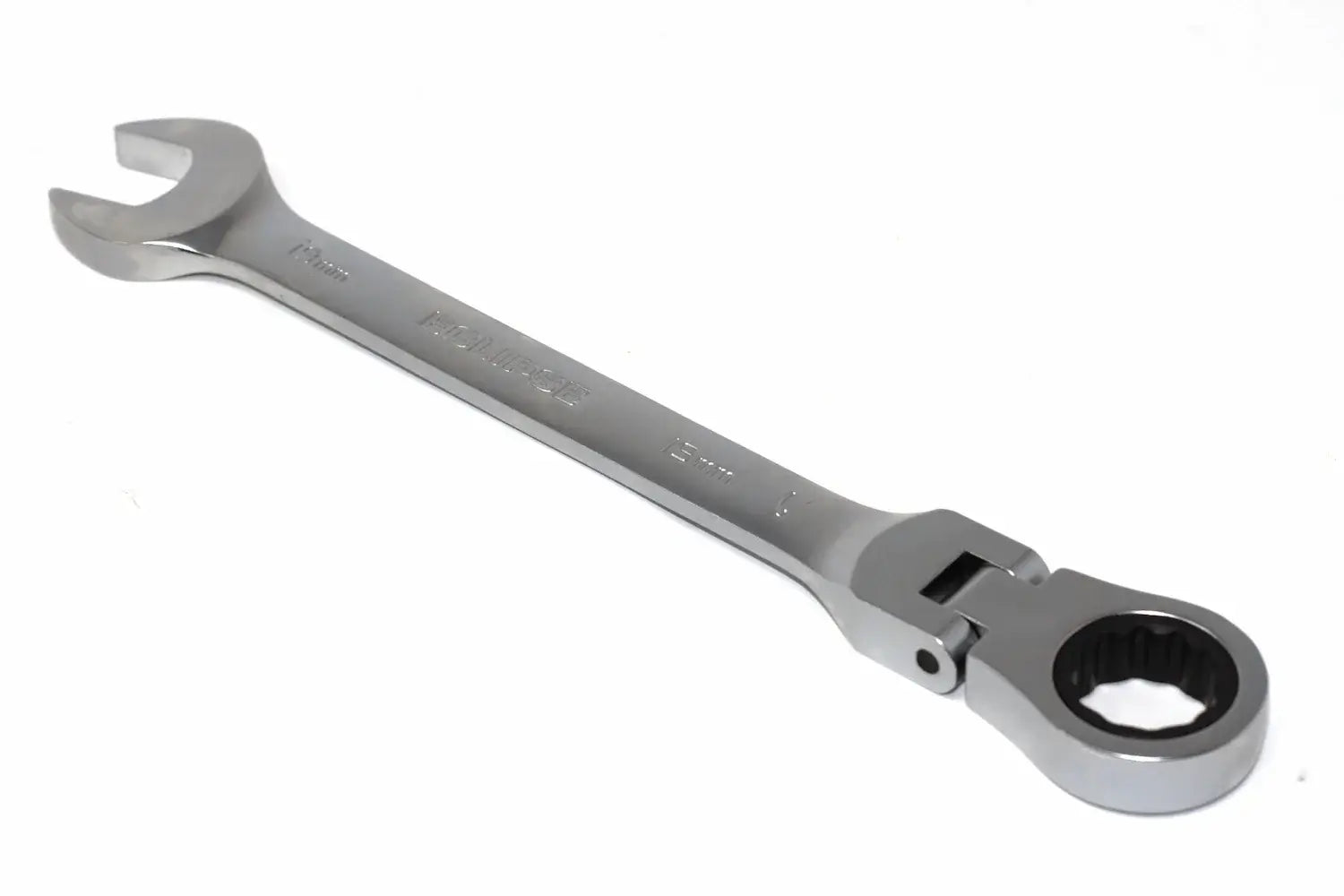 Eclipse Flex Combination Spanner set by Cherry Tree Tools, chrome vanadium steel with satin finish, flex ring end