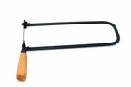 Eclipse Professional Fretsaw Woodworking by Cherry Tree Tools, black fretsaw with wooden handle and adjustable blade tension