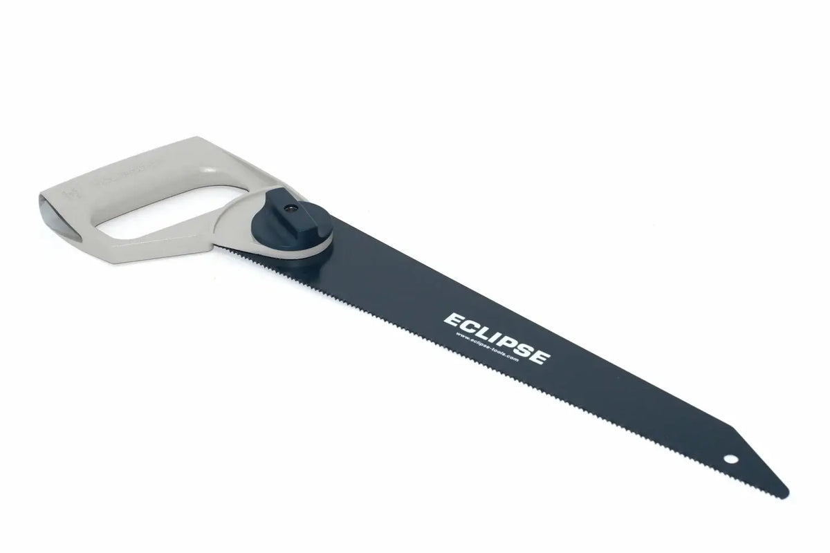 Eclipse Professional General Purpose Saw by Cherry Tree Tools with a die cast metal handle and Xylan coated blade