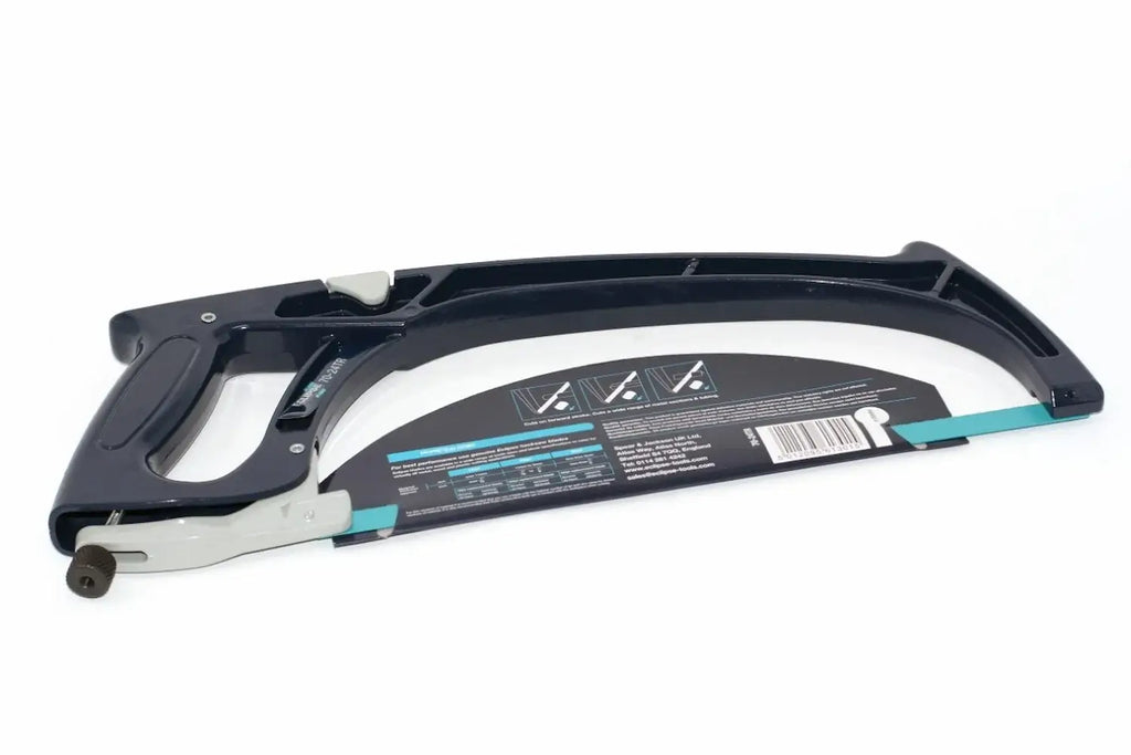 Eclipse Professional Hacksaw High Tension by Cherry Tree Tools black handle with high tension metal cutting