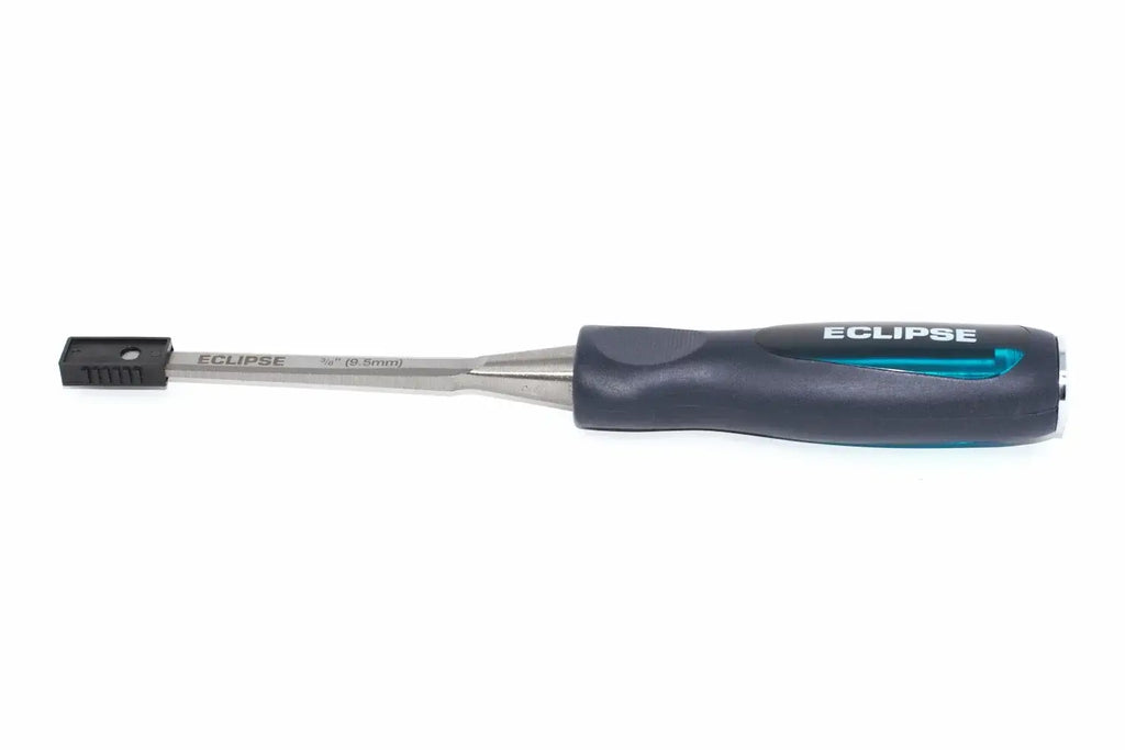 Eclipse Professional 9.5mm Wood Chisel 3/8 inch by Cherry Tree Tools with ergonomic soft feel handle