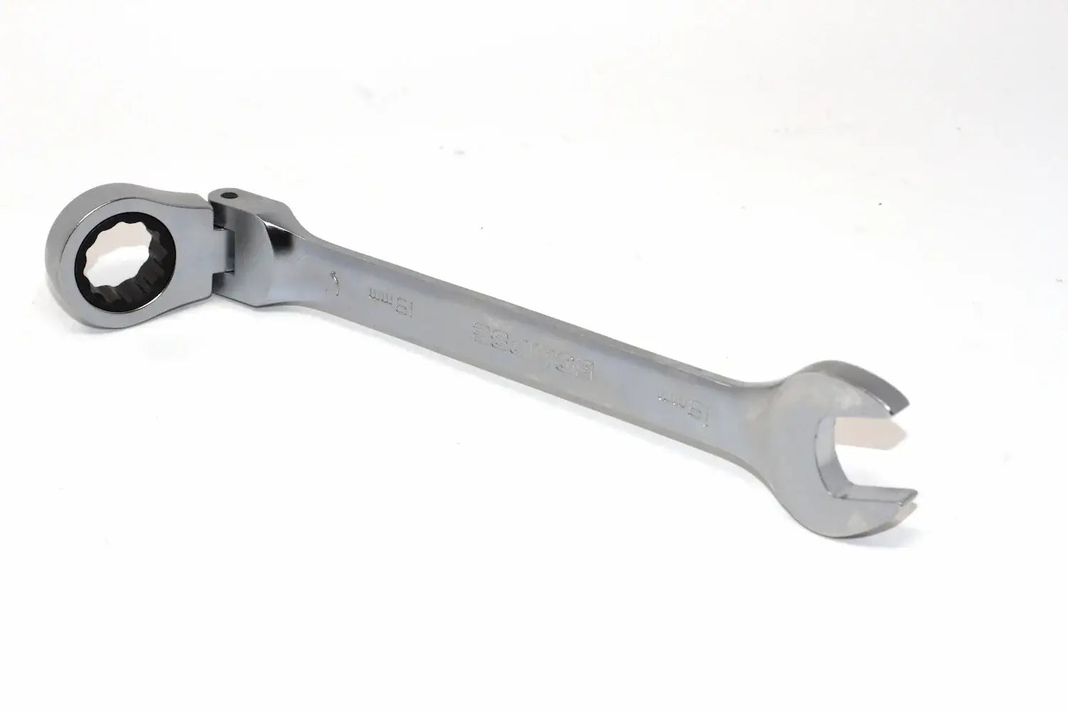 Eclipse Flex Combination Spanner set by Cherry Tree Tools, chrome vanadium steel with satin finish, flex ring end