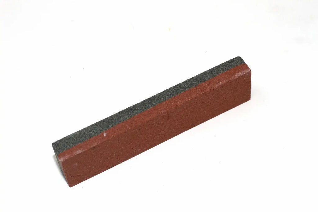 Faithfull Aluminium Oxide Oilstone 100mm x 25mm by Cherry Tree Tools, dual sided coarse and fine sharpening