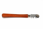 Faithfull 6 Wheel Glass Cutter by Cherry Tree Tools with wooden handle and tungsten carbide cutting wheels
