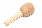 Faithfull 90mm Beech Wood Carvers mallet by Cherry Tree Tools with solid beechwood head for controlled strikes