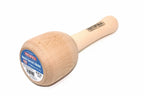 Faithfull 90mm Beech Wood Carvers mallet by Cherry Tree Tools with solid beechwood head and handle