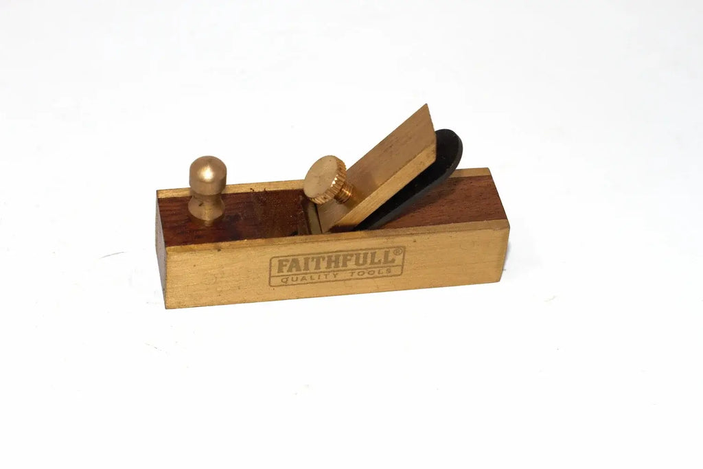 Faithfull Miniature Tools Set by Cherry Tree Tools in hardwood with hinged storage case