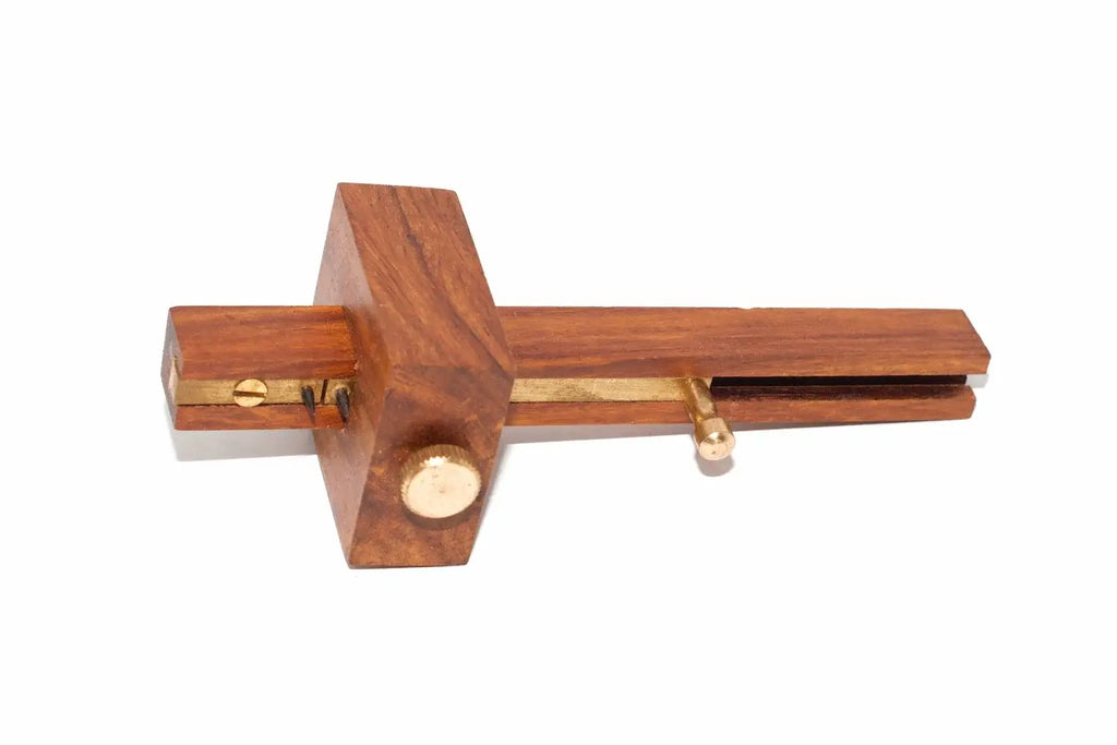 Faithfull Miniature Tools Set by Cherry Tree Tools, hinged wooden storage case with brass fittings