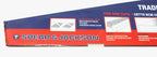 Spear & Jackson 22" Skew Back Hand Saw packaging showing resharpenable teeth and cutting instructions.