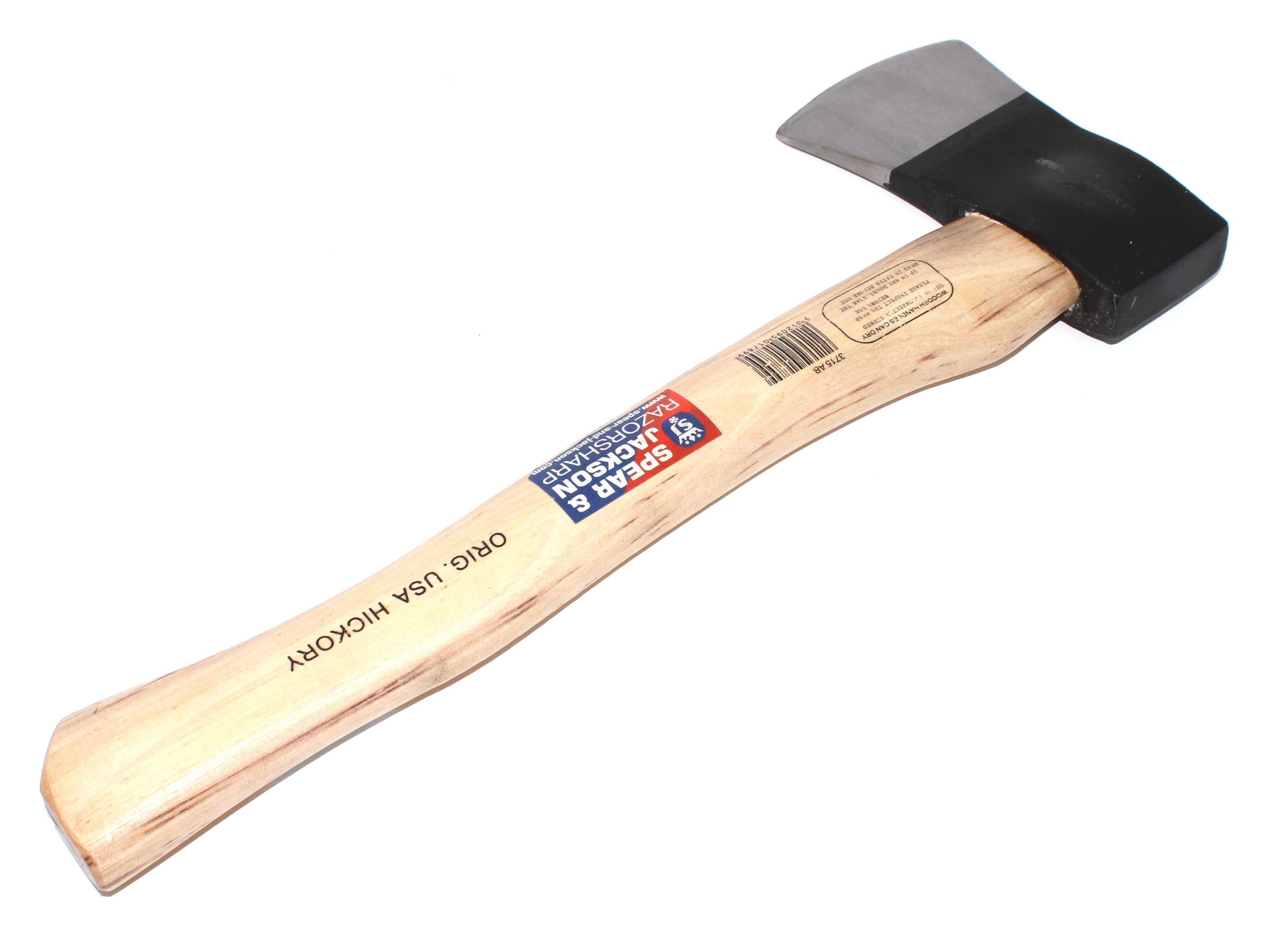 Spear & Jackson 1.5lb Hatchet - Hickory Handle with a sturdy hickory shaft and high-quality blade.