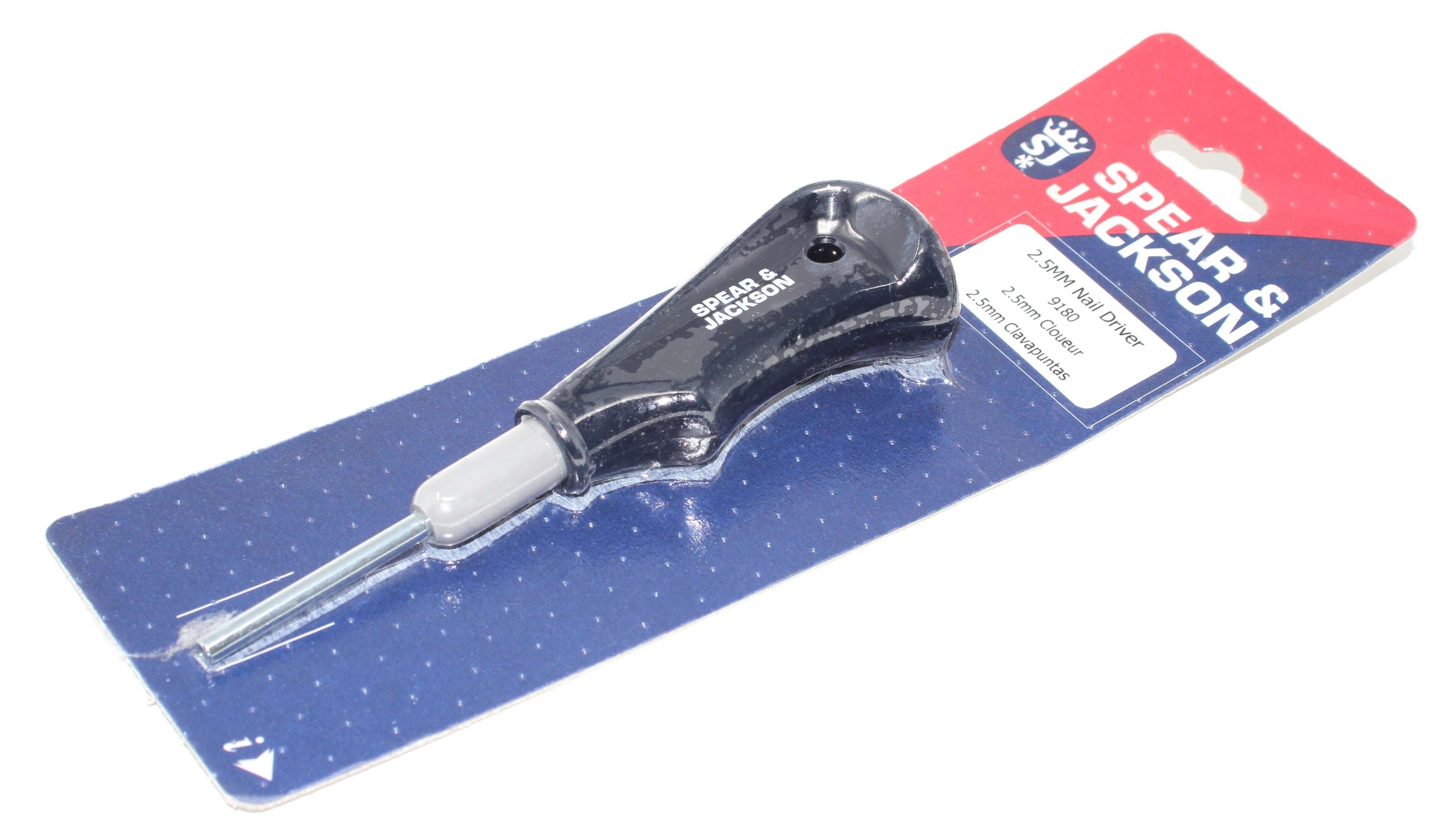 Spear & Jackson 2.5mm Nail Driver for precise fastening and detailed work.