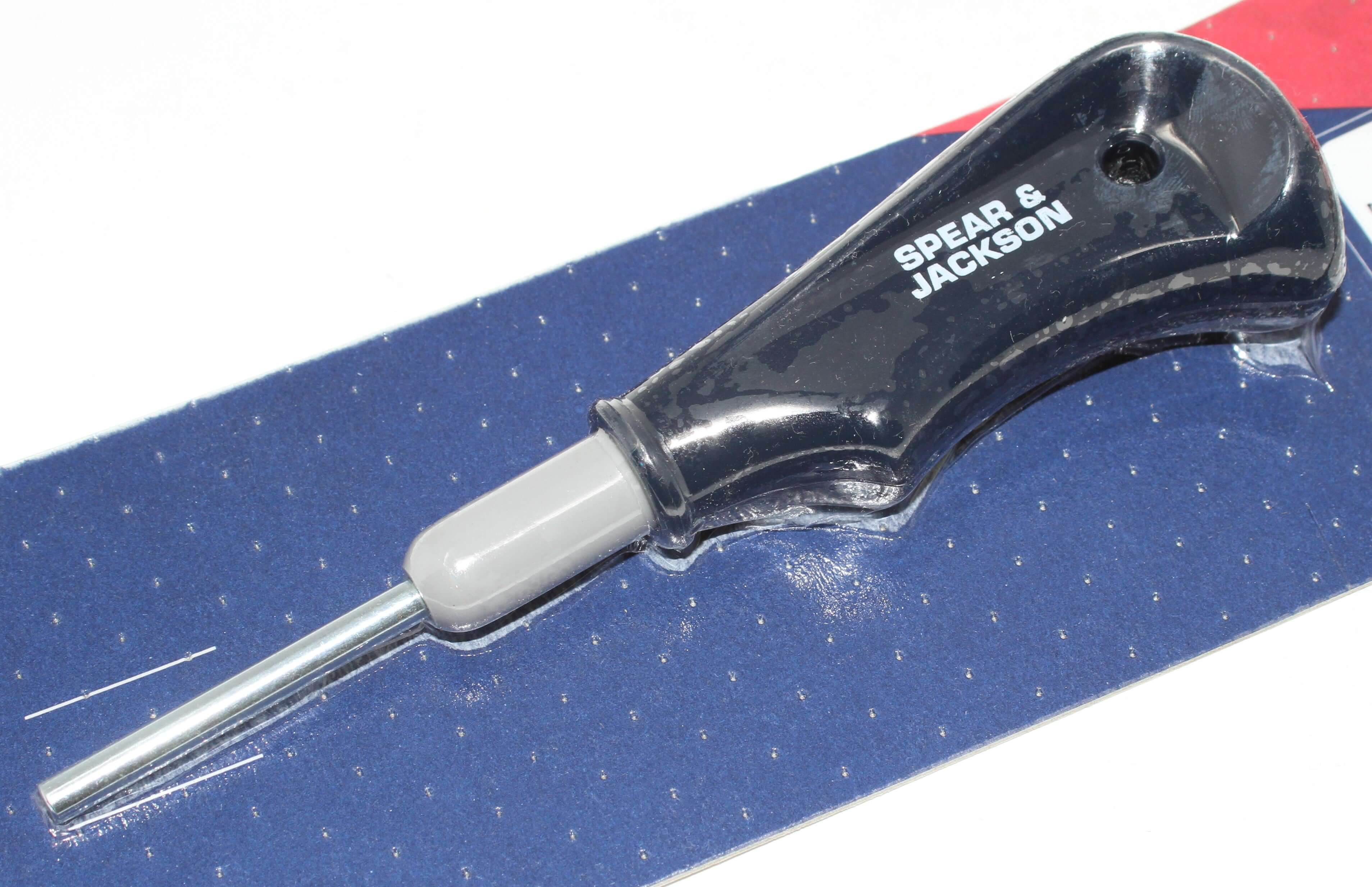 Spear & Jackson 2.5mm Nail Driver featured on packaging, precision tool for detailed fastening work.
